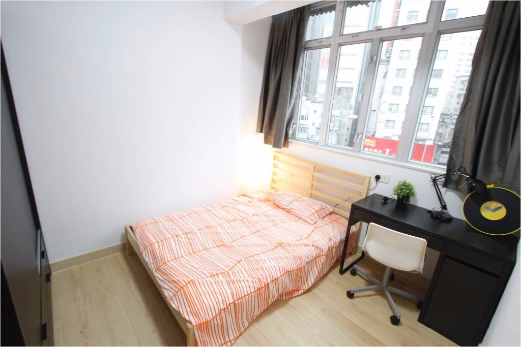 Causeway Bay Shared Flat with Rooftop - Designated for internship, students, young professionals from overseas - Causeway Bay - Bedroom - Homates Hong Kong