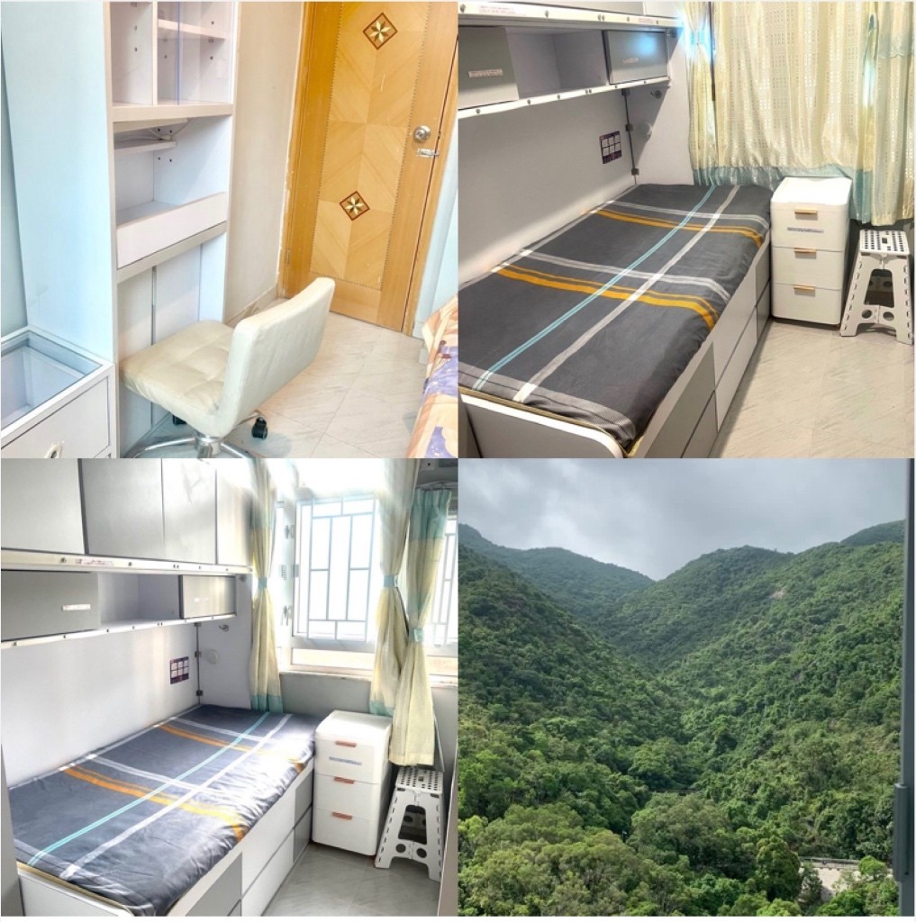 免佣金向南山景傢俬齊全4窗女土單人房 - 沙田/火炭 - 房間 (合租／分租) - Homates 香港
