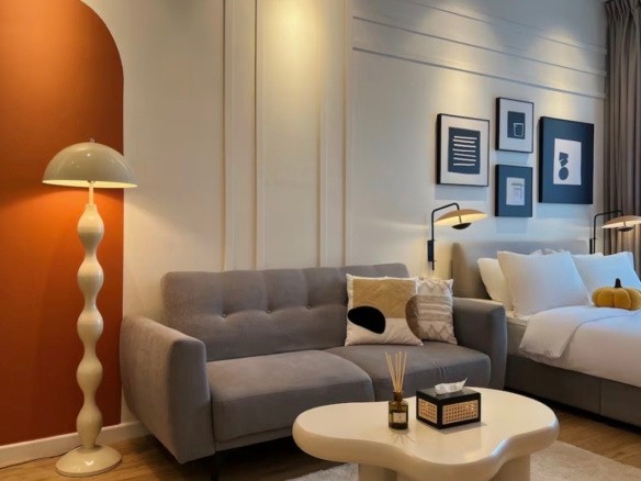 Fully Furnished Studio Unit For Rent at SKS Pavillion Residences -  - Flat - Homates Malaysia