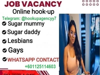  MALAYSIA AND SINGAPORE JOB VACANCY VANCANCY, PAY RM7,500 PER DAY (TELEGRAM @hookupagencyy7) (WHATSAPP US:+601125114603). - Selangor