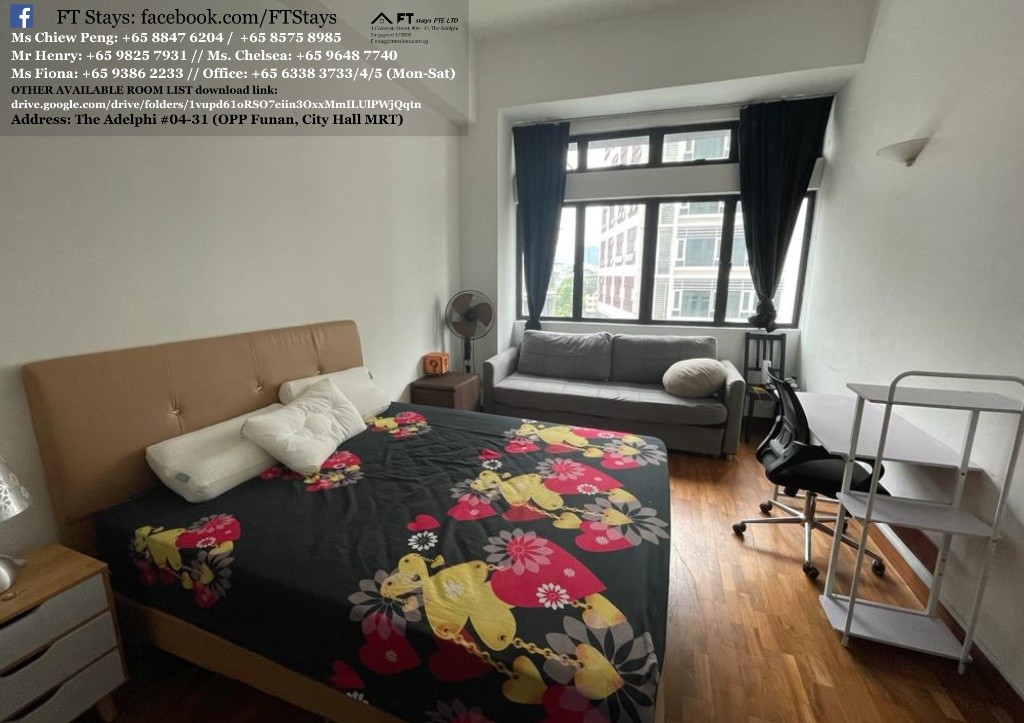 Master room/Long term rental/For 1-2 person stay only/no Owner Stayon/No Agent Fee/Cooking allowed/ Near Somerset MRT / Orchard MRT / Fort Canning MRT/ Available 12 Dec - River Valley 里峇峇利 - 分租房间 - Homates 新加坡