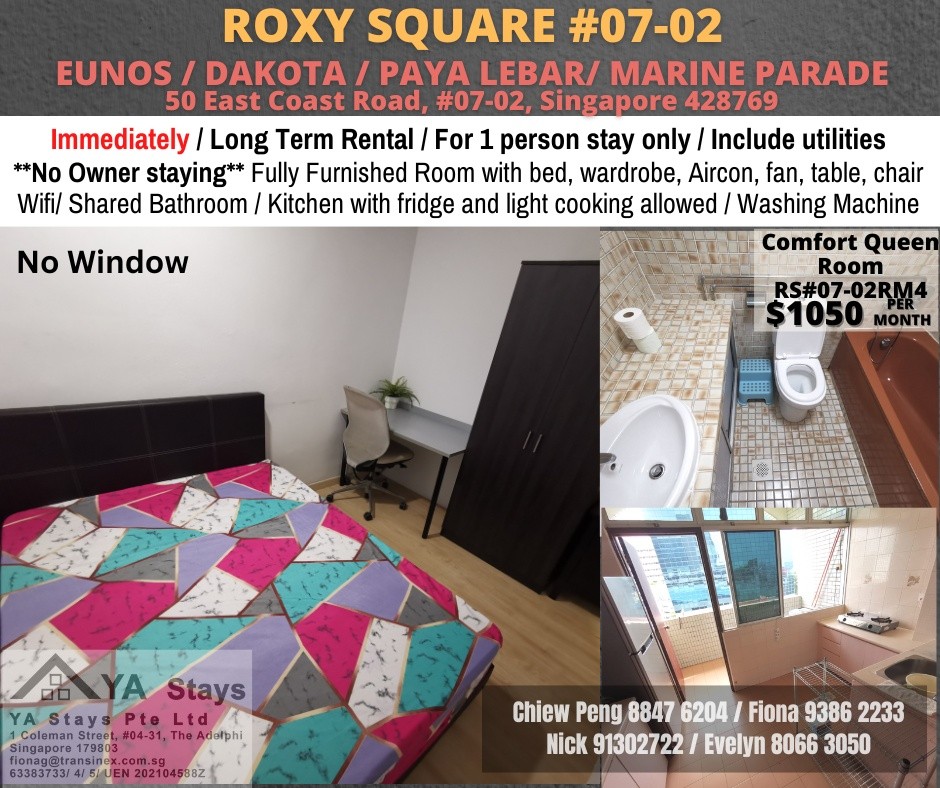 Room For Rent - East Coast (Marine Parade) - Paya Lebar - Flat - Homates Singapore
