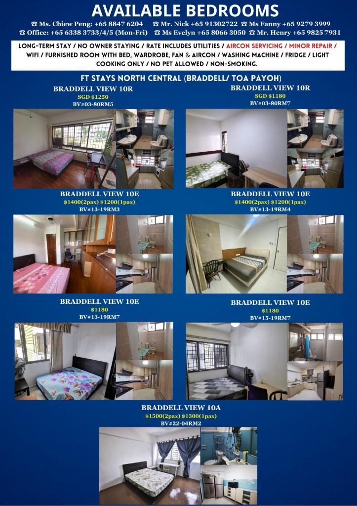 Room For Rent - Mount Pleasant (Novena) - Bishan - Flat - Homates Singapore
