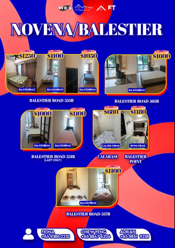 Available﻿ Immediately - Common Room/Include Utilities/Wifi/Aircon/No Agent Fee/Light Cooking Allowed/Washing Machine - Toa Payoh 大巴窯 - 分租房間 - Homates 新加坡