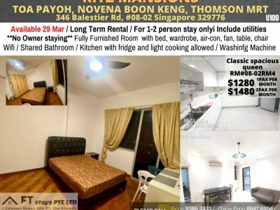 Homates Singapore - Toa Payoh - 346 Balestier Road, #08-02, Singapore 329776