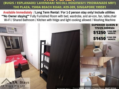 Homates Singapore - Farrer Park -  7500A Beach Road, #29-309, Singapore 199591