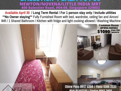 Singapore -  - 400 Balestier Road, #04-06, Singapore 329802