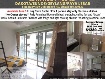 Homates Singapore - Geylang - 500 Guillemard RD, Singapore 399839