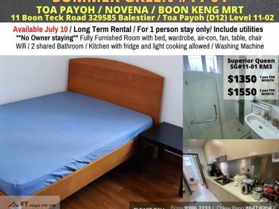 Homates 新加坡 - Novena 诺维娜 - 11 Boon Teck Road, #11-01, Singapore 329585