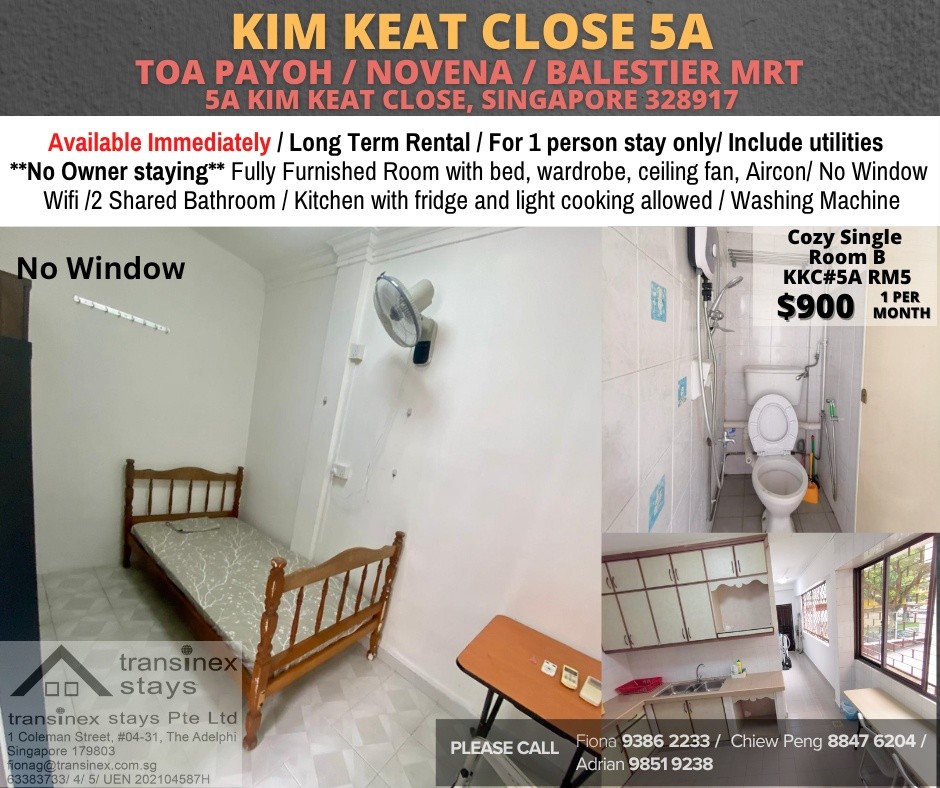 Room for rent / TOA PAYOH / Common room / 1pax stay / Available Immediately - Toa Payoh - Bedroom - Homates Singapore