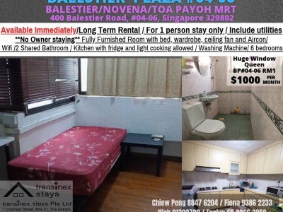 Singapore -  - 400 Balestier Road, #04-06, Singapore 329802