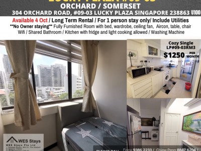 Singapore -  - 304 ORCHARD ROAD, #09-03 LUCKY PLAZA SINGAPORE 238863