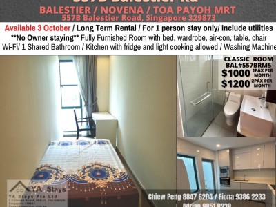 Singapore -  - 557B Balestier Road, Singapore 329873