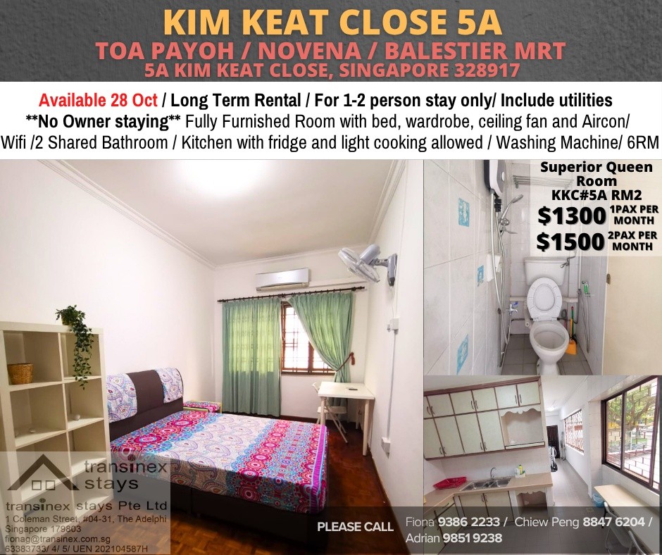 Room for rent / Toa Payoh / Common room / 1-2 pax stay / Available 28 Oct - Toa Payoh - Bedroom - Homates Singapore