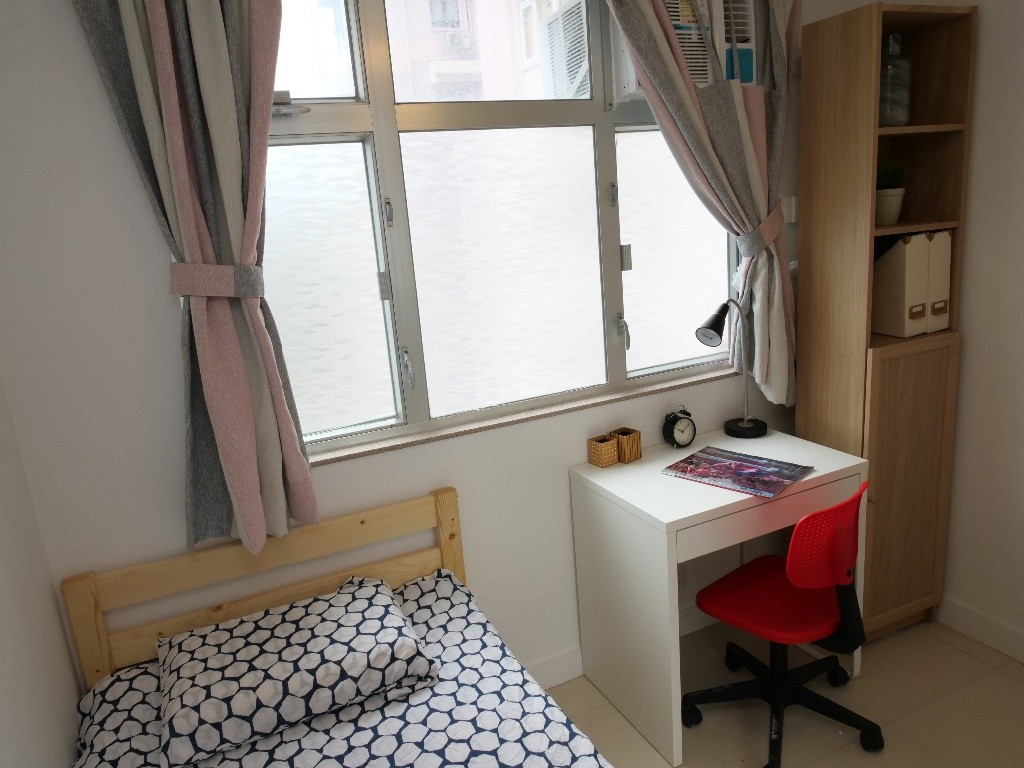 Girls Only - Single Room in Shared Flat @ North Point MTR - 北角 - 住宅 (整間出租) - Homates 香港