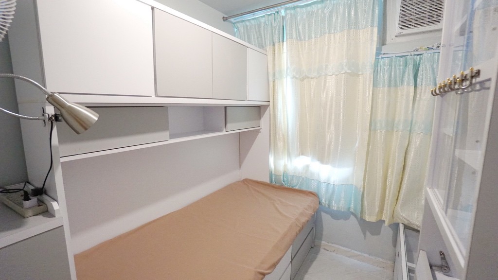 免佣金月租$4000傢俬設施齊清靜向南全山景四窗單人房出租 - Sha Tin/Fo Tan - Bedroom - Homates Hong Kong