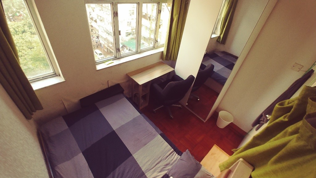 Double Room in Fully Furnished Prince Edward Flatshare: 6 mins from PE MTR with a lift, park, and roof terrace! - 太子 - 房間 (合租／分租) - Homates 香港