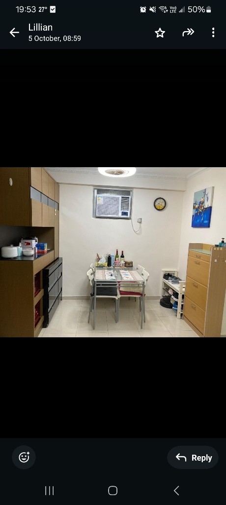 Room available in 3 Bedroom apartment (WhatsApp 951 46 851 ) I can't message you because basic.  Contact me here  - 荃灣 - 房間 (合租／分租) - Homates 香港