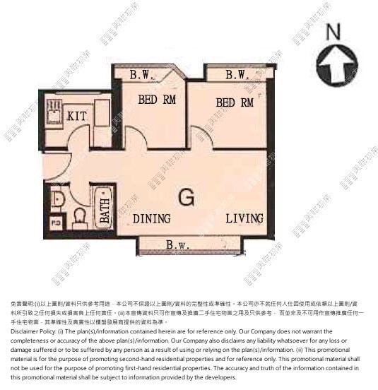 奧運海景兩房放租 - 奧運 - 住宅 (整間出租) - Homates 香港