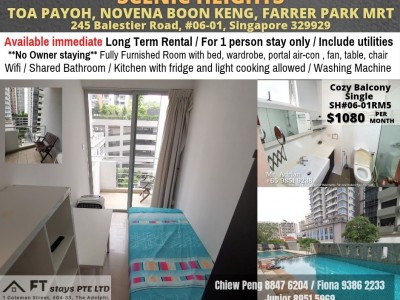 SCENIC HEIGHTS - $1080 - 245 Balestier Road