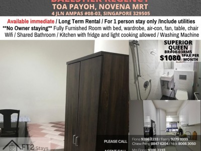 BALESTIER REGENCY near Newton MRT/ Novena MRT/ No Owner - 4 Jalan Ampas, #08-01, Singapore 329505