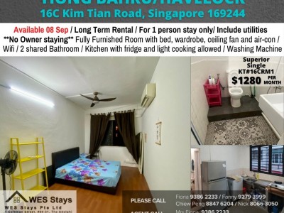 Homates 新加坡 - Tiong Bahru 中嗒鲁 - 16C Kim Tian Road Singapore 169244
