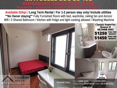 Singapore -  - 40B Lorong K Telok Kurau 425649 East Coast / Marine Parade (D15)