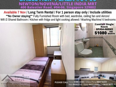Singapore -  - 400 Balestier Road, #09-04, Singapore 329802