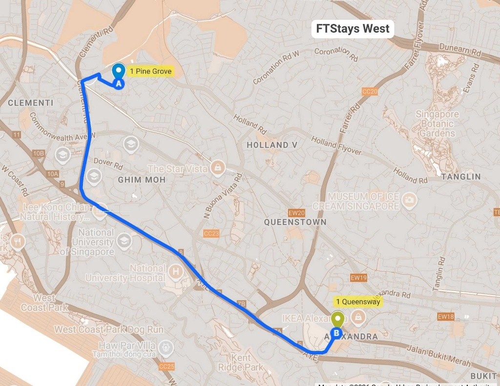 Near Clementi, Dover MRT/ 1P Pine Grove/ Available﻿ April 9 - Bukit Timah 武吉知馬 - 整个住家 - Homates 新加坡