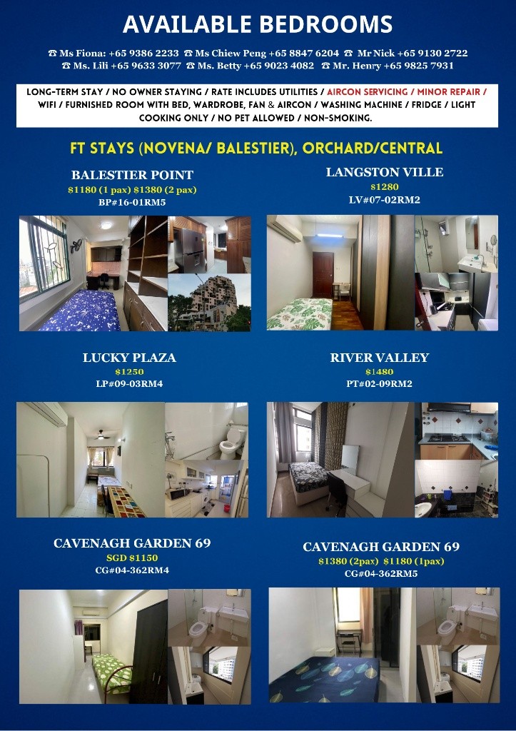 Room For Rent - Somerset, Newton,Dhoby Ghaut MRT/ Common room / 1-2 pax stay / Available﻿ IMMEDIATELY - Orchard 乌节路 - 分租房间 - Homates 新加坡