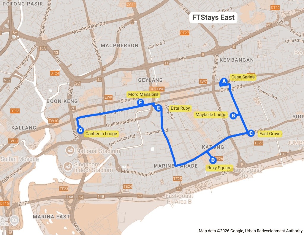 Room for rent / Kembangan, East Coast / Common room / 2 pax stay / Available immediate - Kembangan 景万岸 - 分租房间 - Homates 新加坡