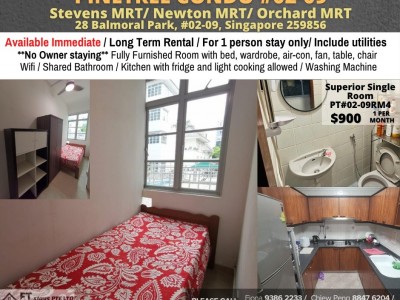 Homates Singapore - Bukit Timah - 29 Balmoral Park, #02-09, Singapore 259856  