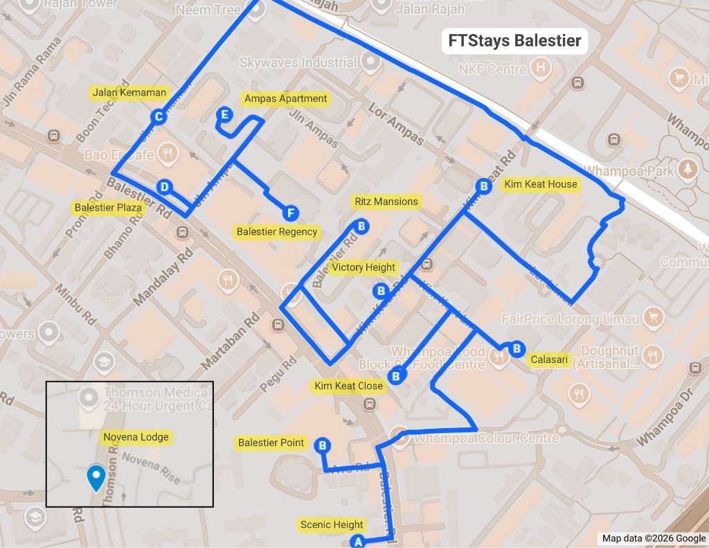 Room for Rent/Balestier, Toa Payoh MRT/ For 1 pax/ Available Immediately - Novena - Flat - Homates Singapore
