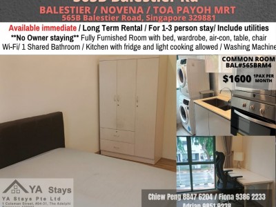 Singapore -  - 565B Balestier Road, Singapore 329881