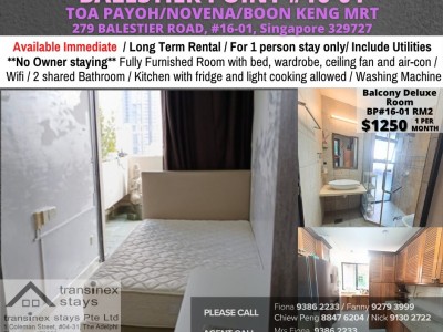 Homates Singapore - Toa Payoh - 279 BALESTIER ROAD, #16-01, Singapore 329727 