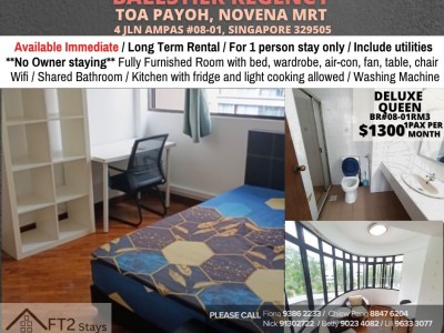 Homates Singapore - Toa Payoh - 4 Jln Ampas #08-01, Singapore 329505