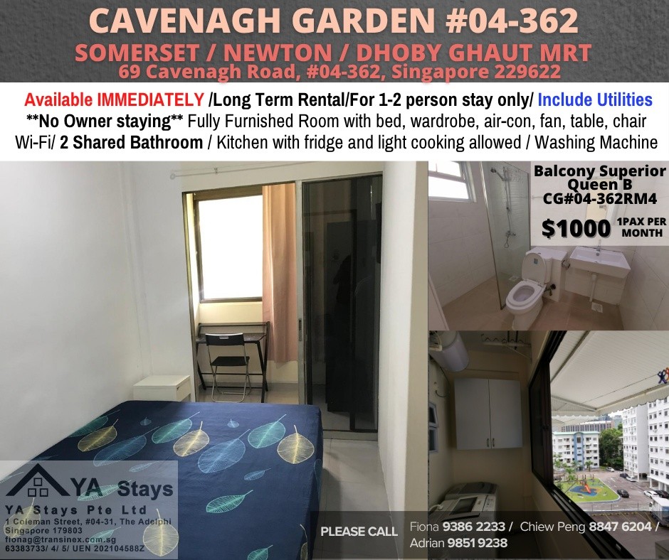 Room for rent / SOMERSET / NEWTON / Common room / 1pax stay / Available immediate - Orchard - Flat - Homates Singapore
