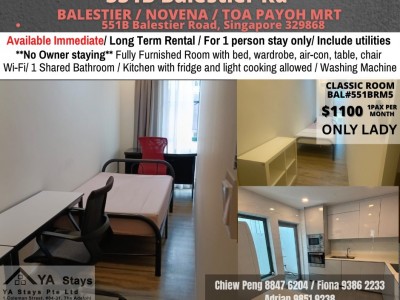 Homates Singapore - Novena - 551B Balestier Road, Singapore 329868 