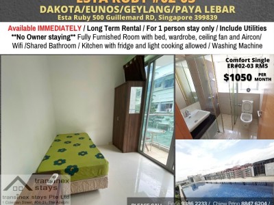 Homates Singapore - Geylang - Esta Ruby 500 Guillemard RD, Singapore 399839